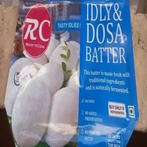 RC Idly & Dosa Batter Tasty Idlies blue packaging